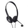 Trust 24659 Auriculares Chat Headset con Micrófono Jack 3,5 Negros